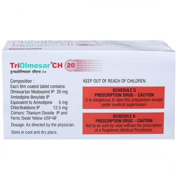 Triolmesar CH 20 mg Tablet (15 Tab)