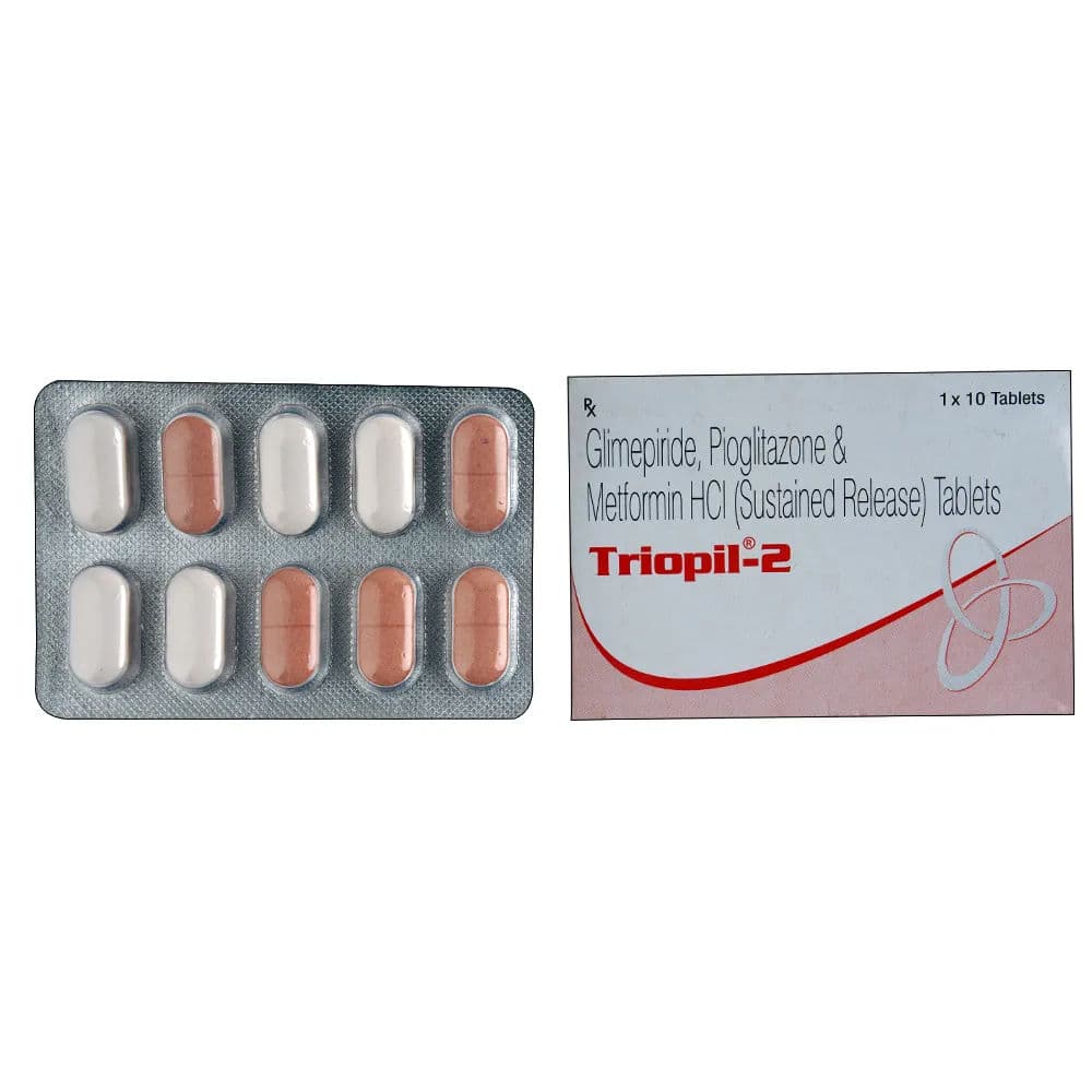 Triopil 2 mg Tablet (10 Tab)