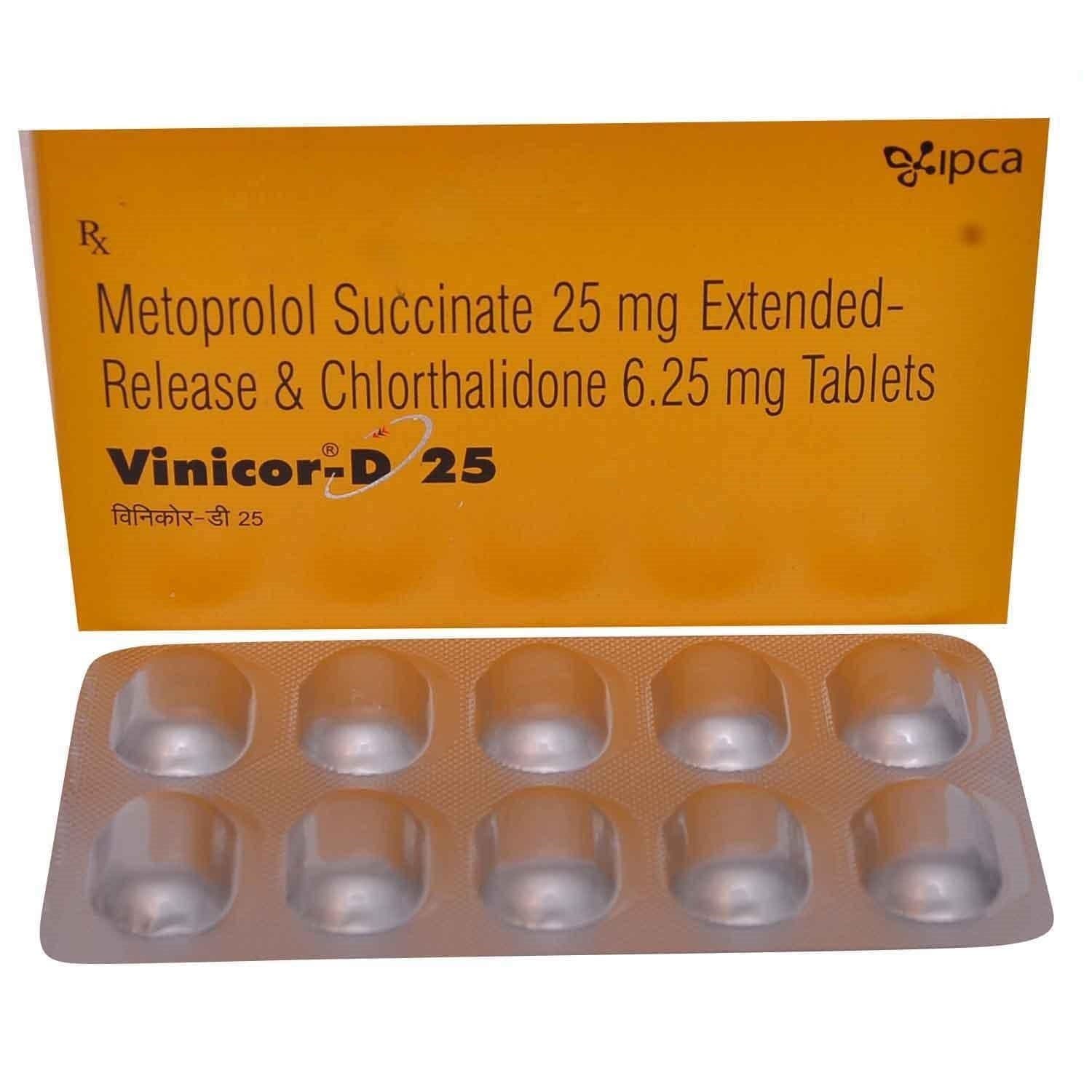 Vinicor D 25 mg Tablet (10 Tab) Vinicor D 25 mg Tablet (10 Tab)