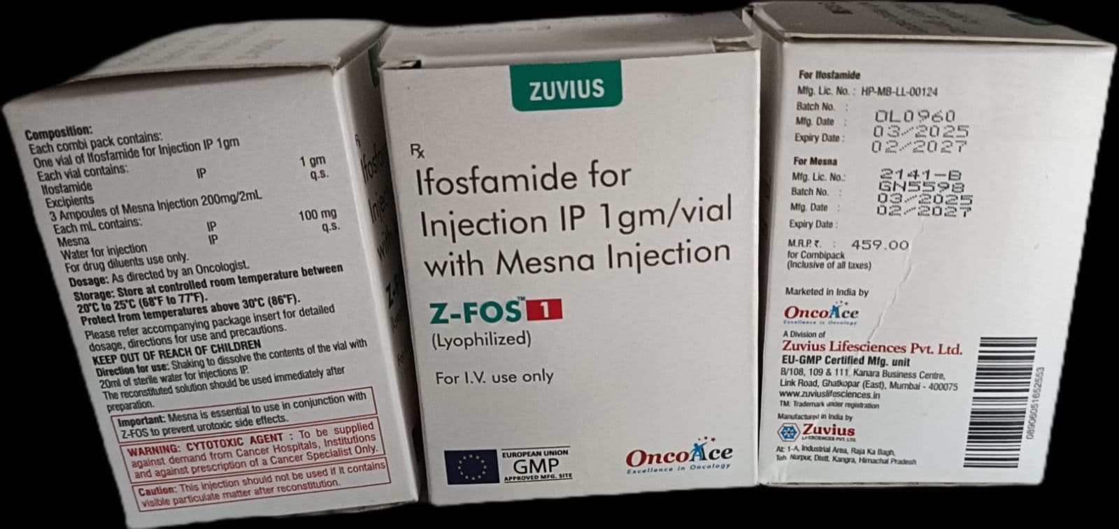 Z-Fos 1Gm Vial