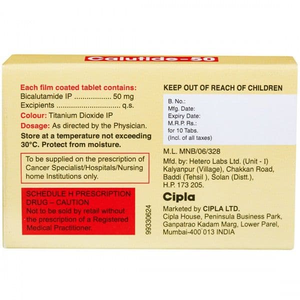 Calutide 50 mg Tablet (10 Tab)