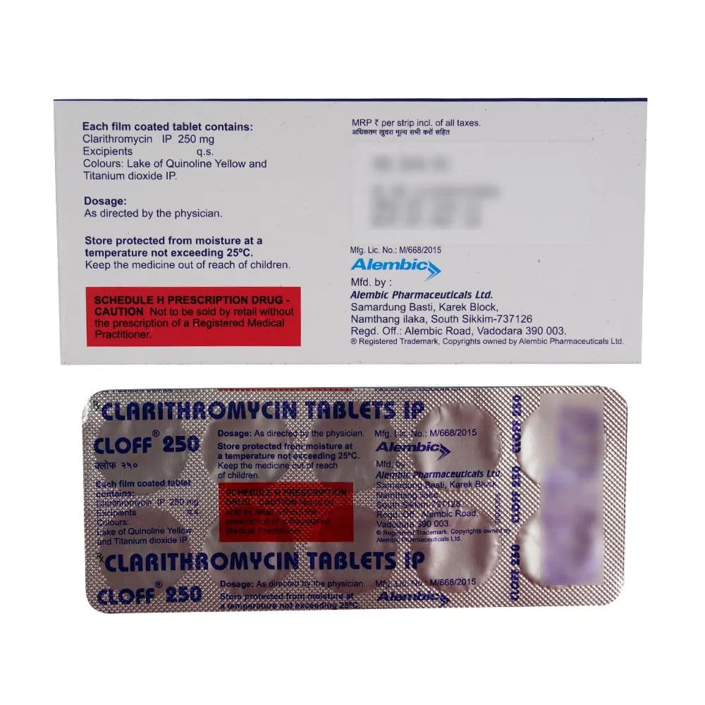 Cloff 250 mg Tablet (10 Tab)