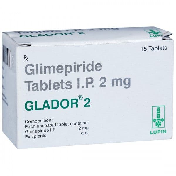 Glador 2 mg Tablet (15 Tab) Glador 2 mg Tablet (15 Tab)