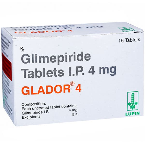 Glador 4 mg Tablet (15 Tab)