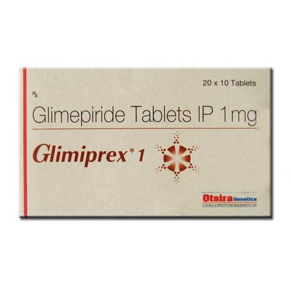 Glimiprex 1 mg Tablet (10 Tab)