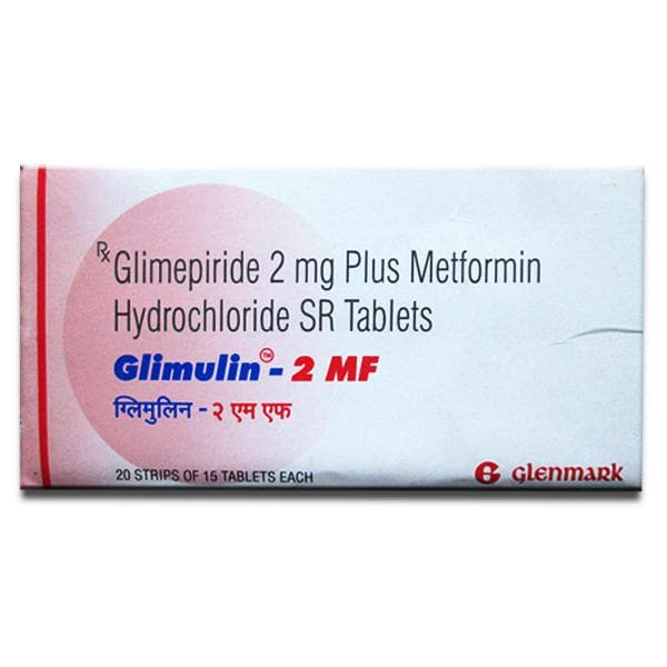 Glimulin MF 2 mg Tablet (15 Tab)