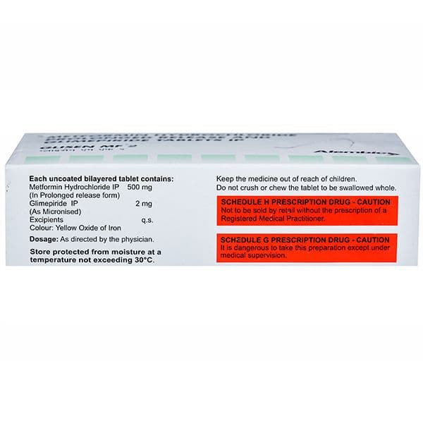 Glisen MF 2 mg Tablet (15 Tab)
