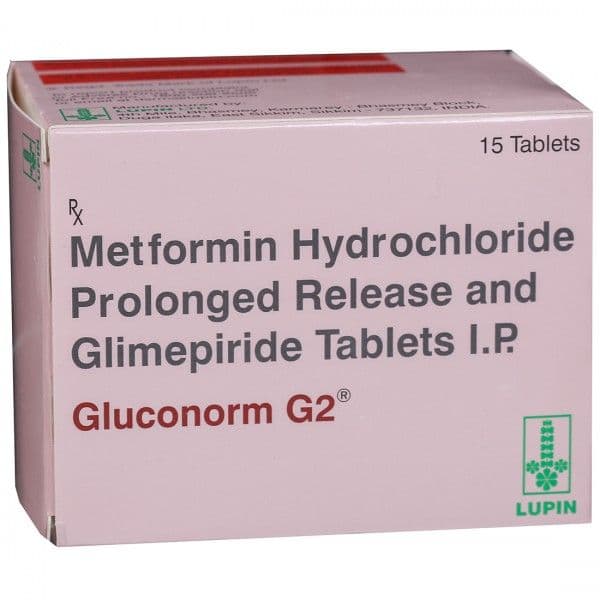 Gluconorm G 2 mg Tablet (15 Tab)