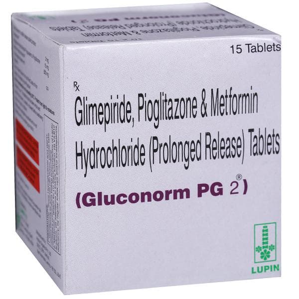 Gluconorm PG 2 mg Tablet (15 Tab)