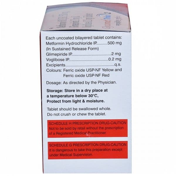 Glycomet Trio 2/0.2 Tablet (10 Tab)