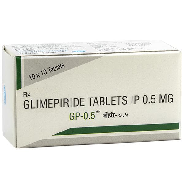 GP 0.5 mg Tablet (10 Tab) GP 0.5 mg Tablet (10 Tab)