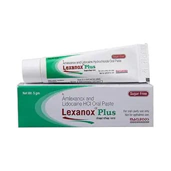 Lexanox Plus Oral Paste 5 gm