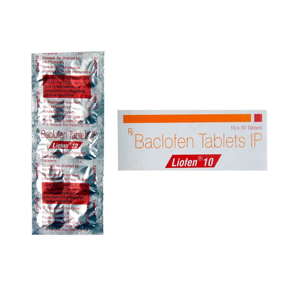 Liofen 10 mg Tablet (10 Tab)