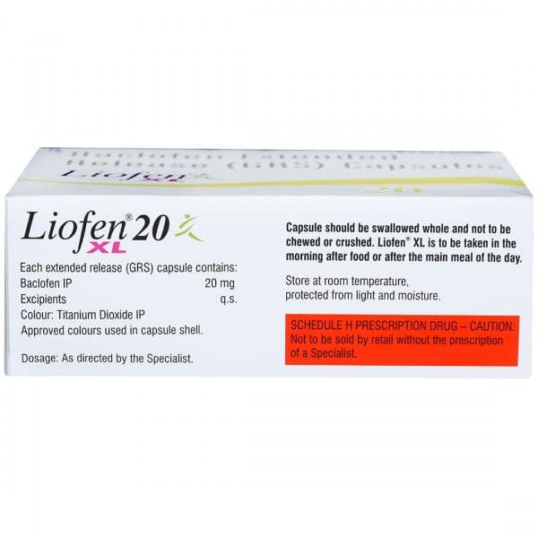 Liofen XL 20 mg Capsule (10 Cap)