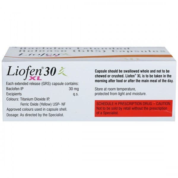 Liofen XL 30 mg Capsule (10 Cap)