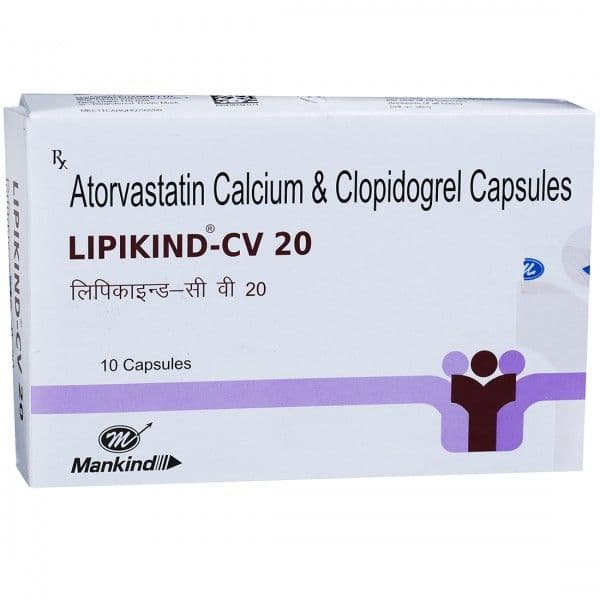 Lipikind CV 20 mg Capsule (10 Cap)