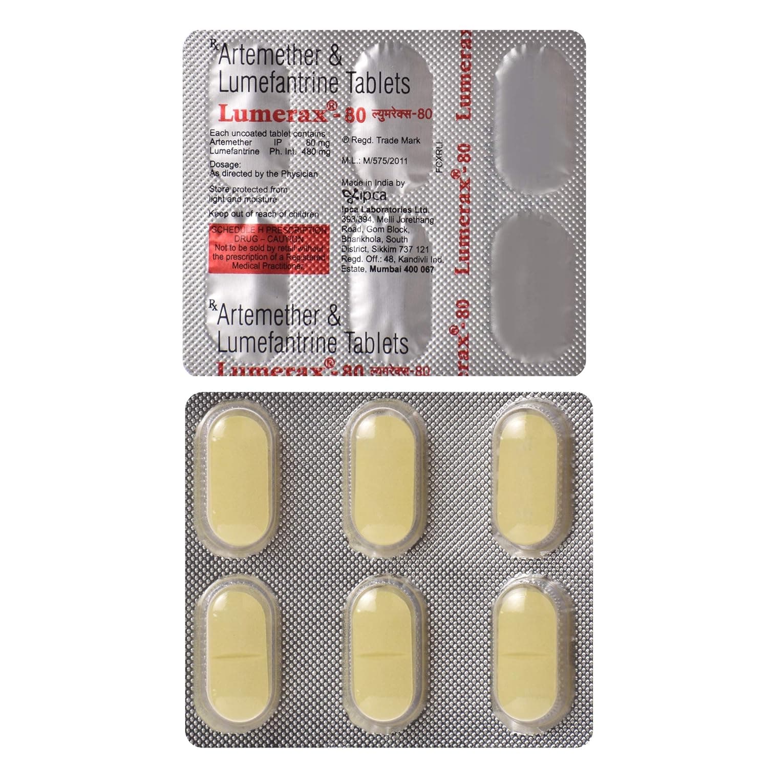 Lumerax 80 mg Tablet (6 TAB)