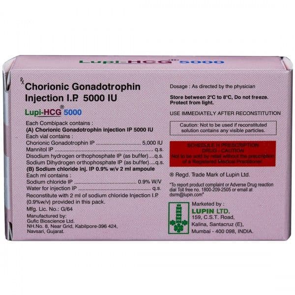 Lupi Hcg 5000 I.U. Injection