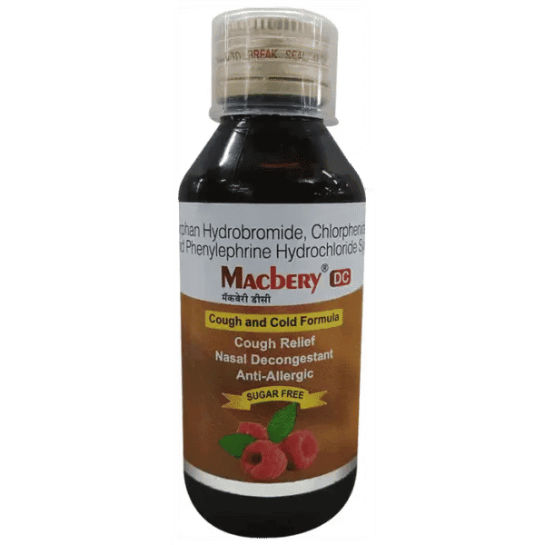 Macbery DC Sugar Free Syrup 100 ml