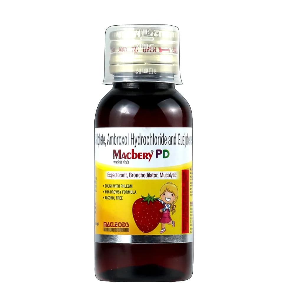 Macbery PD Expectorant 60 ml Macbery PD Expectorant 60 ml