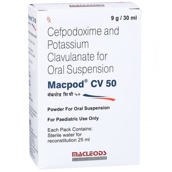 Macpod CV 50 Oral Suspension 30 ml