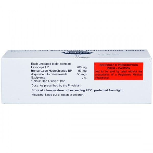 Madopar 250 mg Tablet (10 Tab)
