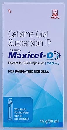 Maxicef O 100 mg Oral Suspension 15 g/30 ml