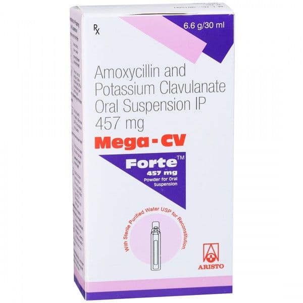 Mega CV Forte 457 mg Suspension 30 ml