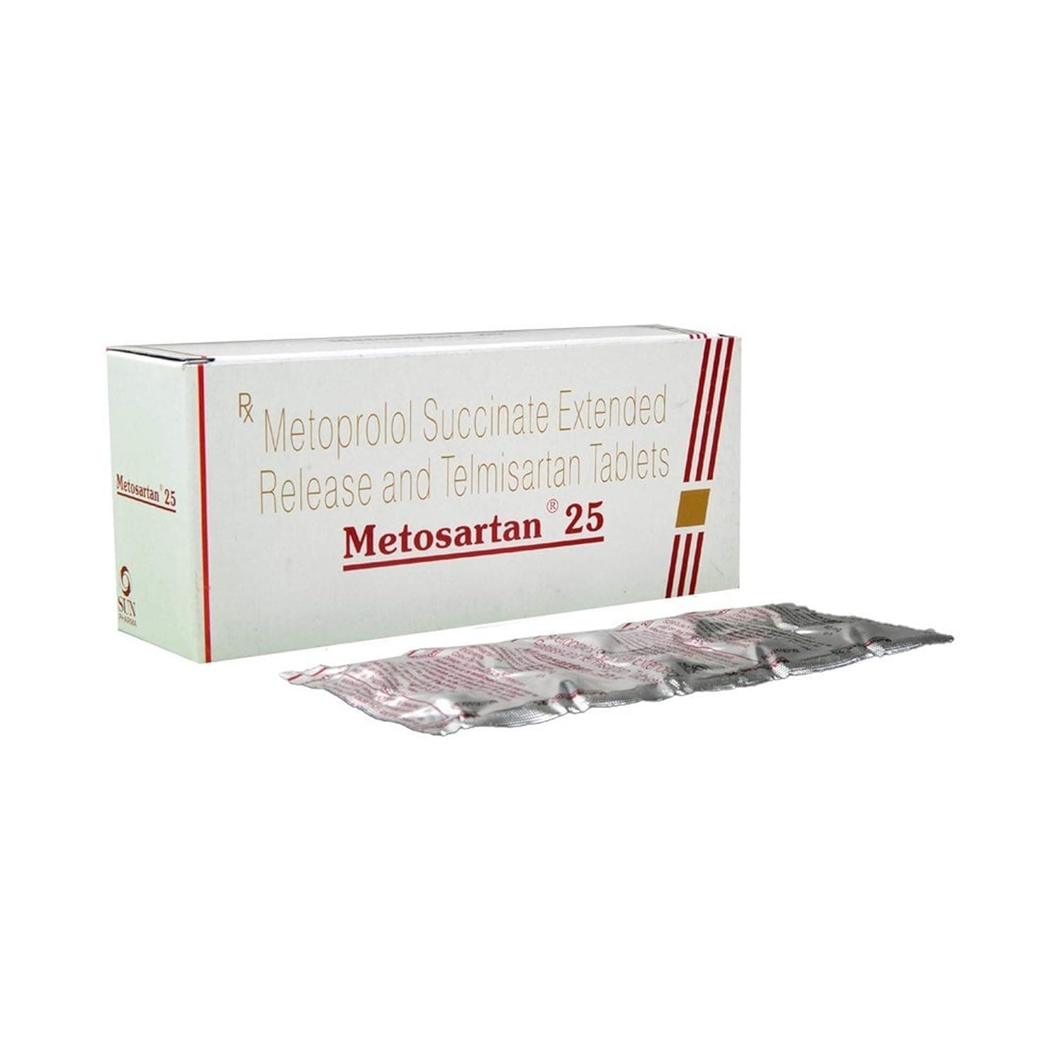 Metosartan 25 mg Tablet (10 Tab)