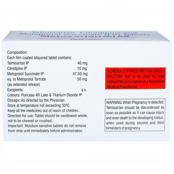 Metosartan LN 50 mg Tablet (10 Tab)