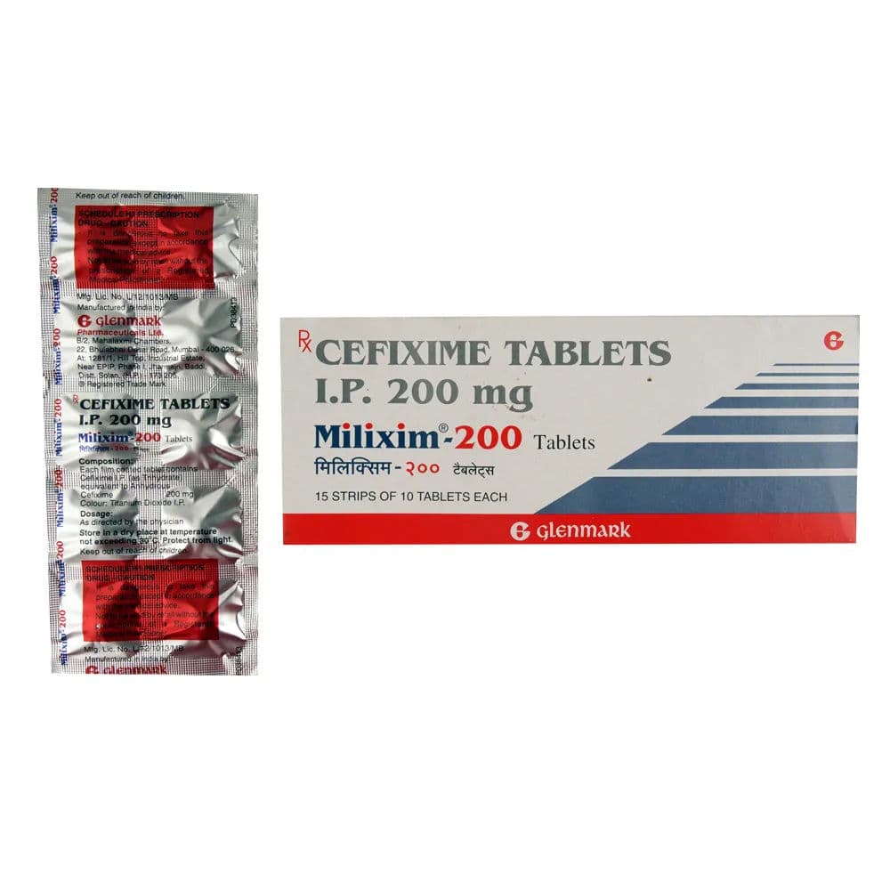 Milixim 200 mg Tablet (10 Tab)