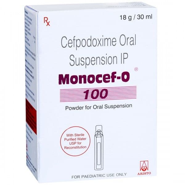 Monocef O 100 mg Dry Syrup 30 ml Monocef O 100 mg Dry Syrup 30 ml
