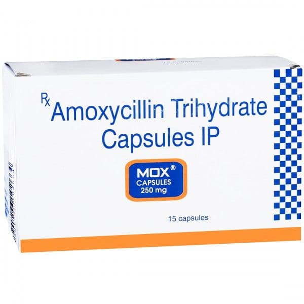 Mox 250 mg Capsule (15 Cap)