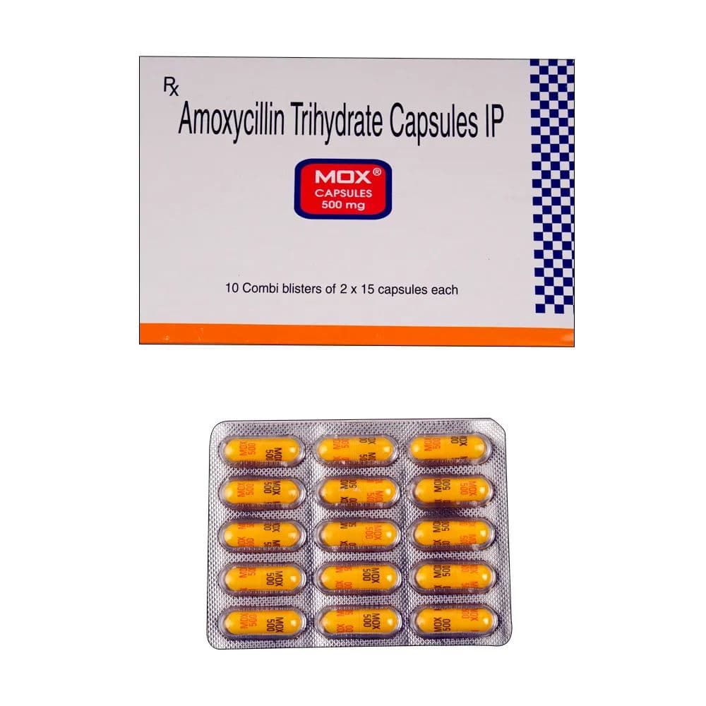 Mox 500 mg Capsule (15 Cap)