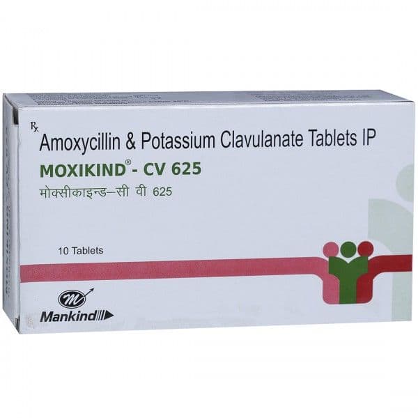 Moxikind CV 625 mg Tablet (10 Tab)