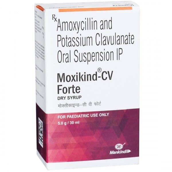 Moxikind CV Forte Dry Syrup 30 ml
