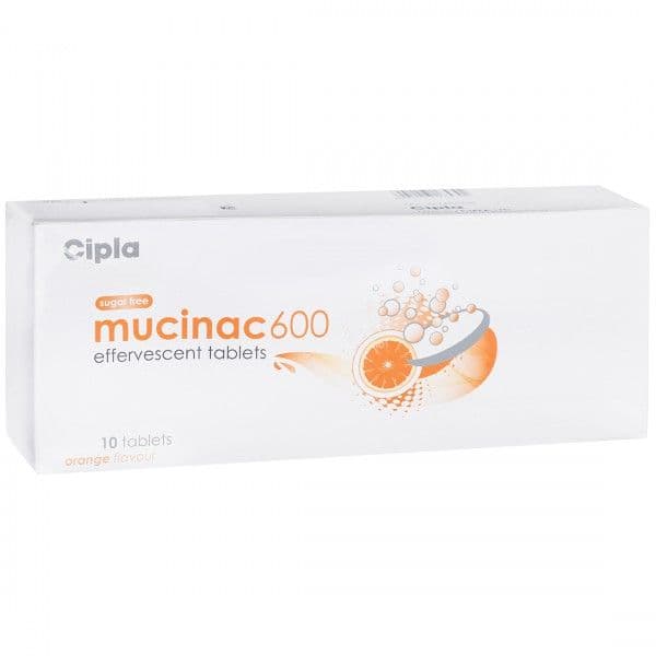 Mucinac 600 mg Tablet (10 Tab)