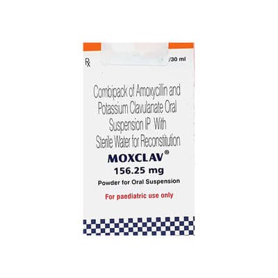 Moxclav 156.25 mg Syp 30 ml