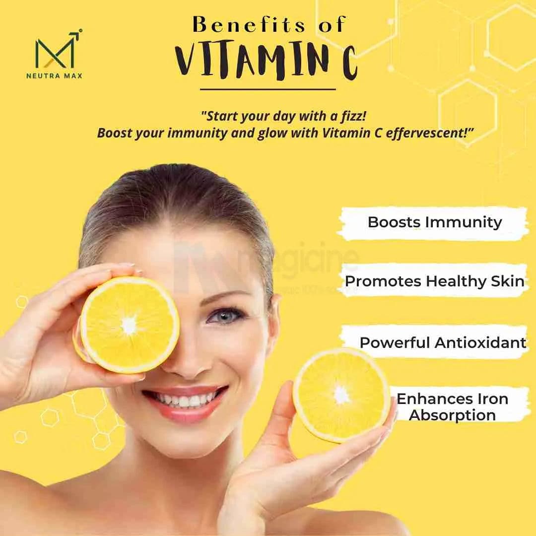 Neutra Max Vitamin C Effervescent Orage Tablet
