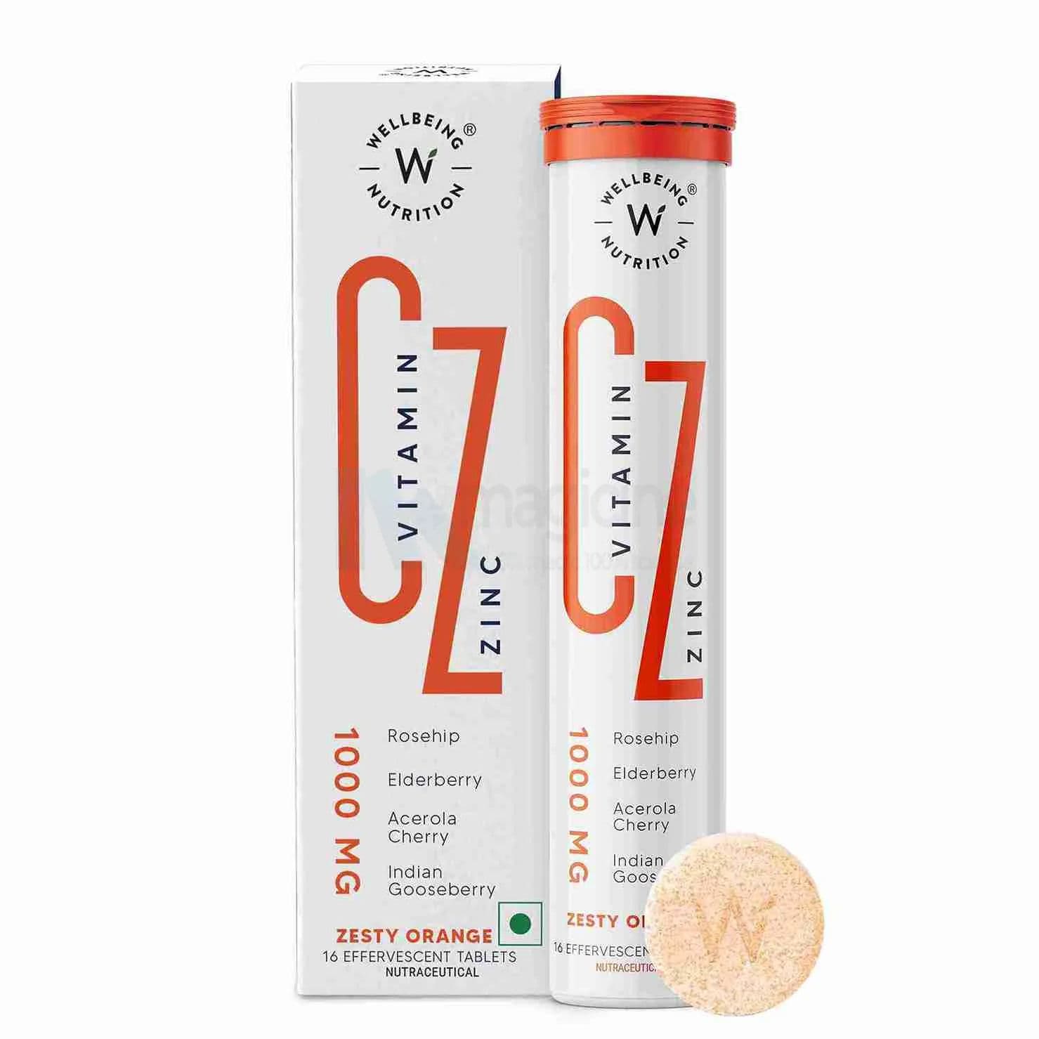 Wellbeing Viatmin C & Zinc Pack Of 1