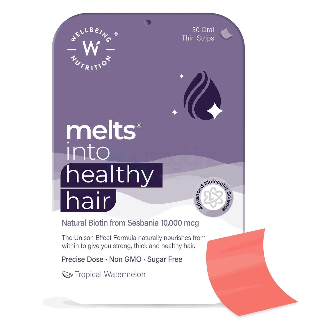 Wellbeing Healthy Hair Biotin Pack 1