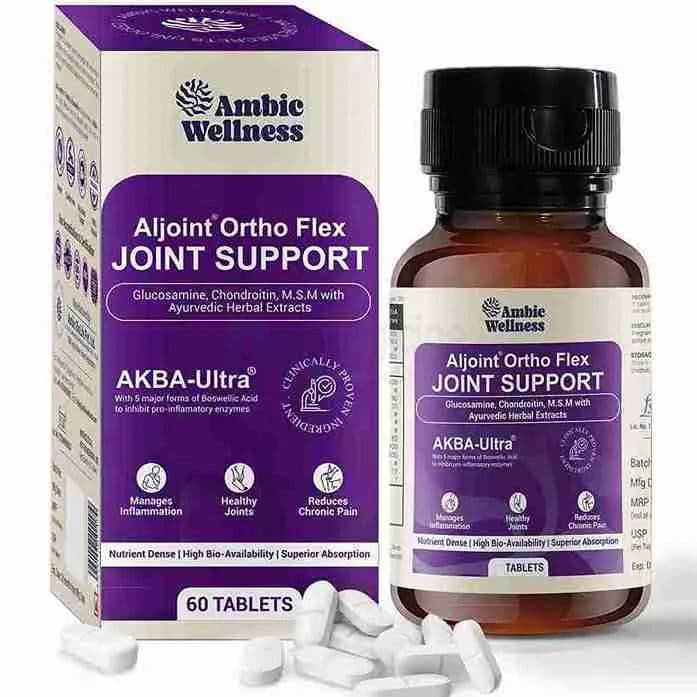 Ambic Wellness Aljoint Ortho Flex Tablet | Joint & Muscular Pain, Rheumatoid Arthritis - 60 Tabs