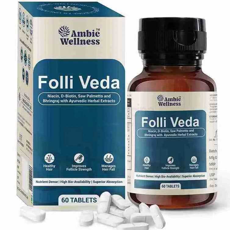 Ambic Wellness Folliveda - 60 Tabs
