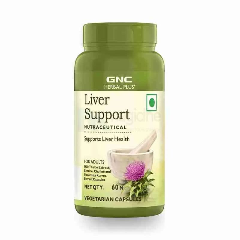 GNC Herbal Plus Milk Thistle | Removes Liver Toxins | Protects Liver Health | Detox Supplement for Men & Women | Promotes Proper Fat Digestion | Formulated in USA | 250mg Per Serving | 60 Capsules
