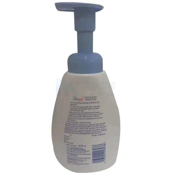 Sebamed Baby F B Wash Foam 400 ML