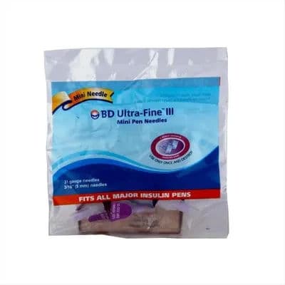 Bd Ultra-Fine Iii Mini Pen Needles 5Mm 31G