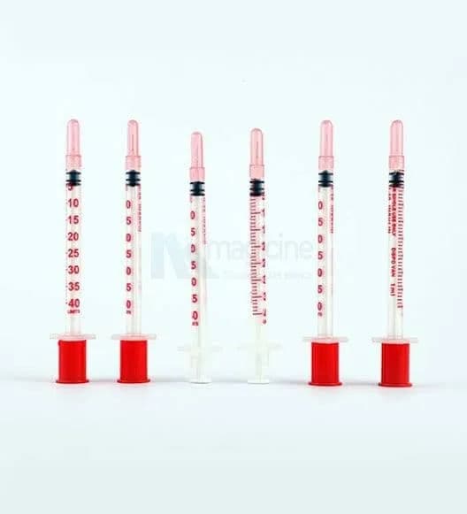 Dispovan U-40 Insulin Syringe Unitpack