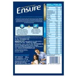 Ensure Powder Complete Balanced Drink For Adults | For Strength| Immunity & Energy | With Essential Vitamins | Nutrition Formula Vanilla 950 G