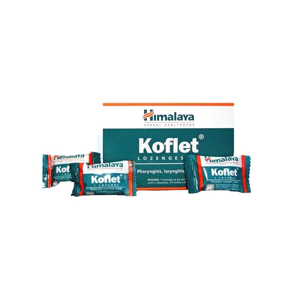 Himalaya Koflet Cough Lozenges| Soothes Sore Throat| Relieves Cough