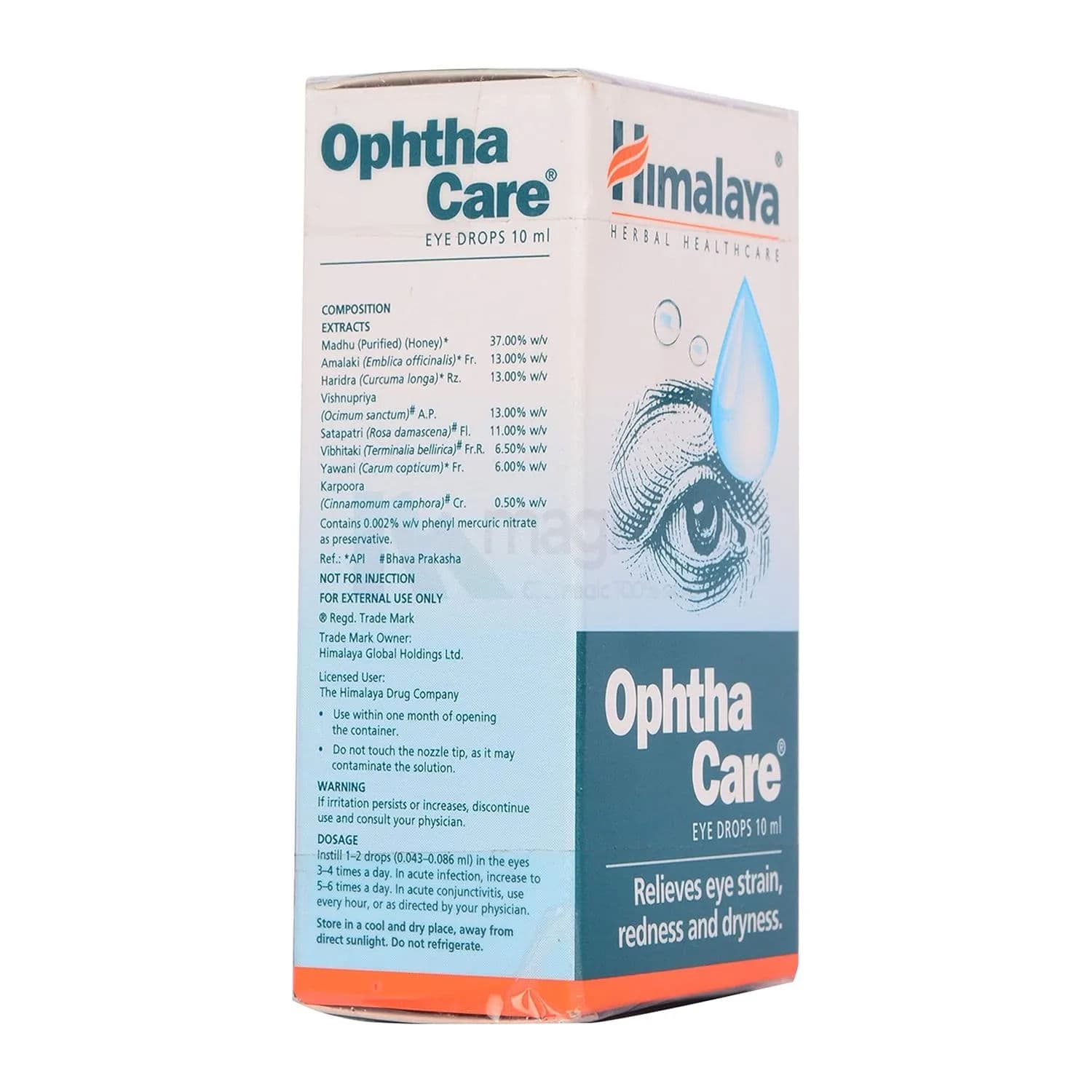 Himalaya Ophthacare Eye Drop | For Eye Strain| Redness| Dryness & Eye Care